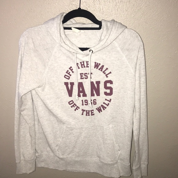 Grey Vans hoodie - Picture 1 of 2